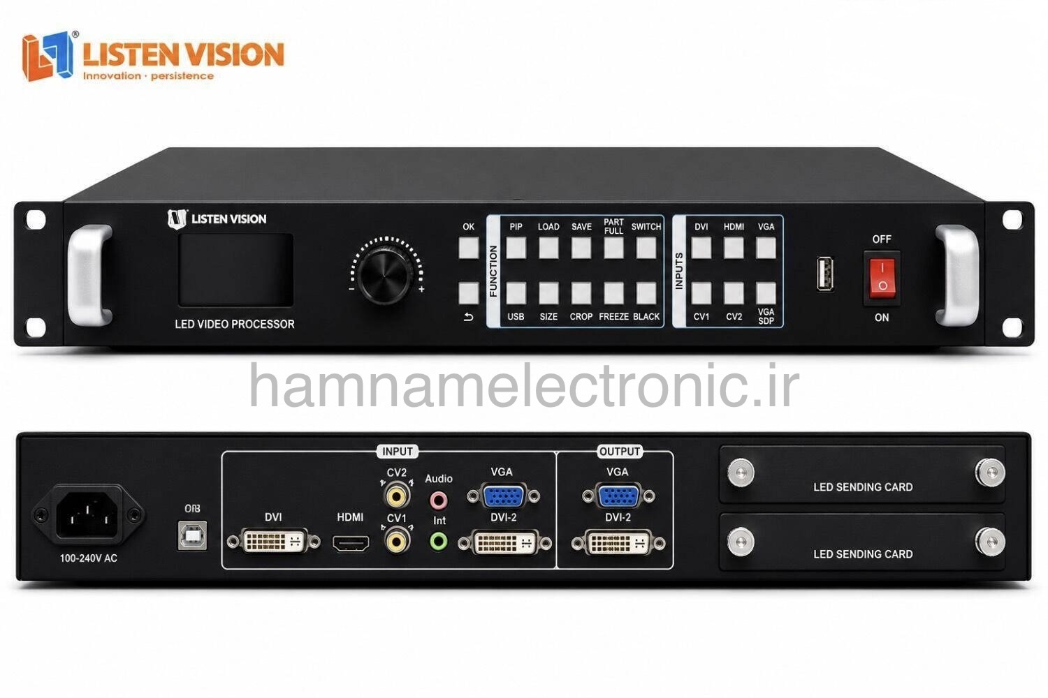ویدیو پروسسور لیستن VP1000 LISTEN VIDEO PROCESSOR VP1000