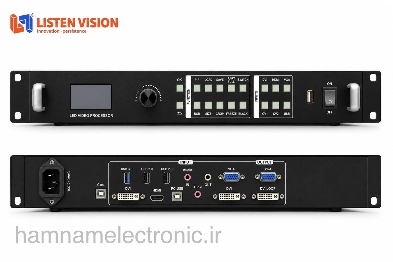 ویدیو پروسسور لیستن VP1000U LISTEN VIDEO PROCESSOR VP1000U