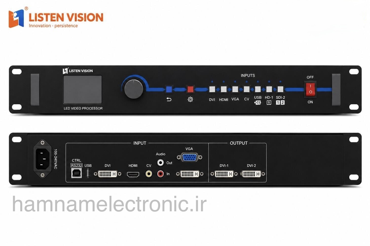 ویدیو پروسسور لیستن VP1000X LISTEN VIDEO PROCESSOR VP1000X