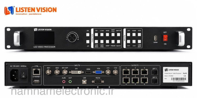 ویدیو پروسسور لیستن VP1000S LISTEN VIDEO PROCESSOR VP1000S