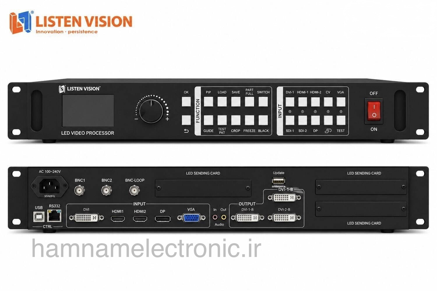 ویدیو پروسسور لیستن VXP1000 LISTEN VIDEO PROCCESSOR VXP1000