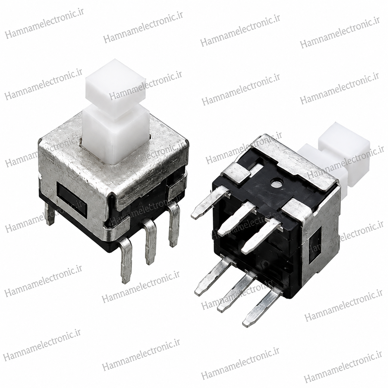 شستی مربعی SF06D برند نوبل 6 پین 8mmx8mm