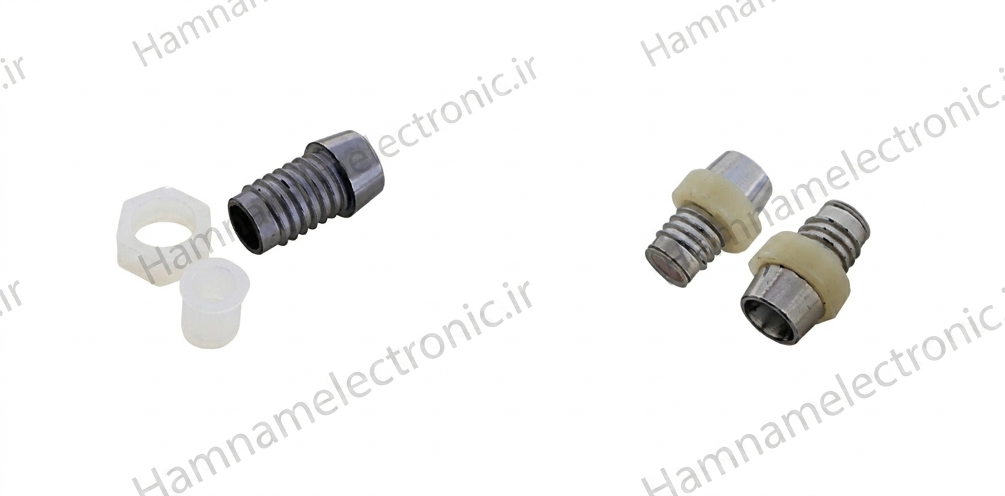 قاب ال ای دی پلاستیکی طرح فلزی 3mm