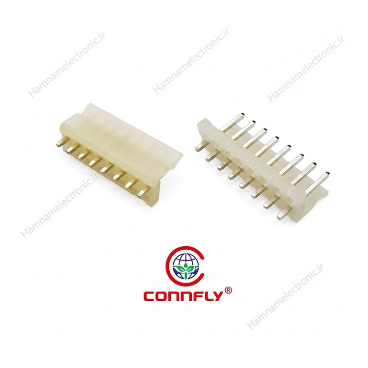 کانکتورپاور 8 پین نری صاف DS1072_8P CONNFLY