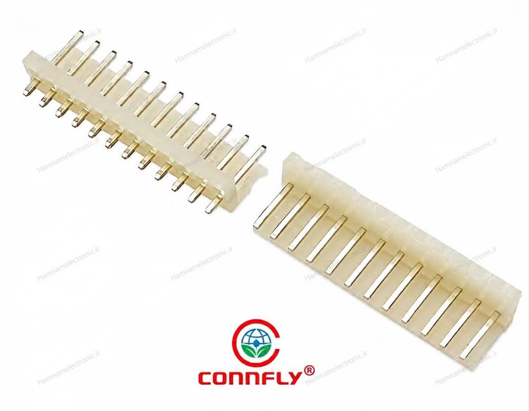 کانکتور پاور 12 پین نری صاف DS1072_12P CONNFLY 3.96