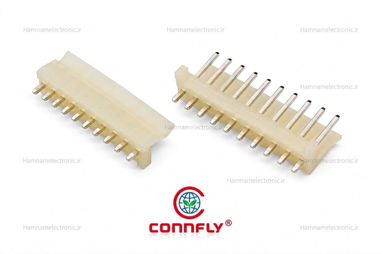 کانکتور پاور 10 پین نری صاف DS1072_10P CONNFLY 3.96