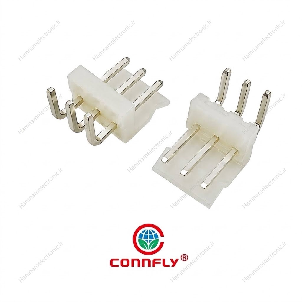 کانکتور پاور 3 پین نری رایت انگل3.96 DS1072_3MR CONNFLY