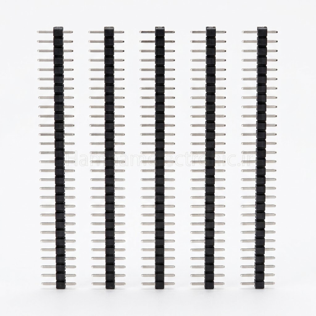 پین هدر نری صاف 40×1  (2.54mm)  برند کانفلای